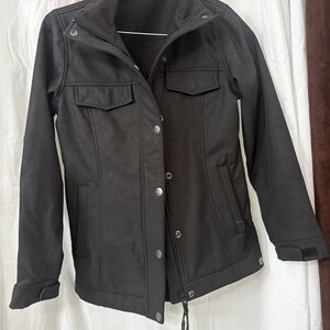 STS Ranchwear Black Utility Jacket Versatile Design